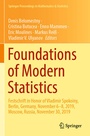 Cover: Foundations of Modern Statistics - Springer