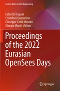 Cover: Proceedings of the 2022 Eurasian OpenSees Days - Springer