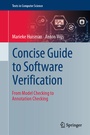 Cover: Concise Guide to Software Verification - Springer