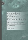 Cover: Competition Culture and Corporate Finance - Palgrave Macmillan