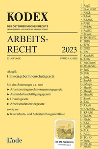 Abbildung von: KODEX Arbeitsrecht 2023 - Linde