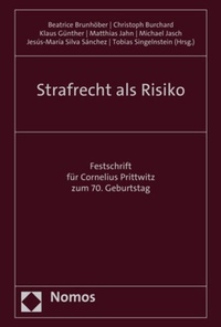 Enlarge image Cover: Strafrecht als Risiko - Nomos