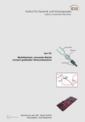 Cover: Modellbasierter, resonanter Betrieb schwach ged&auml;mpfter Ultraschallsysteme - TEWISS