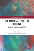 Cover: The Materiality of the Archive - Routledge
