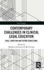 Cover: Contemporary Challenges in Clinical Legal Education - Routledge