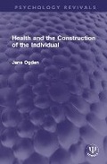Cover: Health and the Construction of the Individual - Routledge