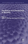 Cover: The Nature and Ontogenesis of Meaning - Routledge