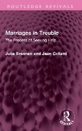Cover: Marriages in Trouble - Routledge