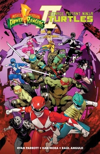 Enlarge image Cover: Mighty Morphin Power Rangers/Teenage Mutant Ninja Turtles II - Boom! Studios