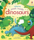 Cover: Peek Inside Dinosaurs - Usborne Publishing Ltd