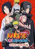 Cover: Naruto Shippuden: The Official Coloring Book - Viz Media