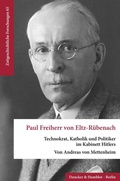 Cover: Paul Freiherr von Eltz-R&uuml;benach. - Duncker & Humblot