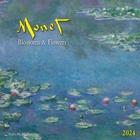 Abbildung von: Claude Monet - Blossoms & Flowers 2024 - Tushita PaperArt