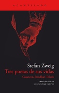 Cover: Tres poetas de sus vidas - Acantilado