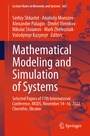 Cover: Mathematical Modeling and Simulation of Systems - Springer