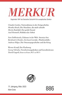 Abbildung von: MERKUR 3/2023 - Klett-Cotta