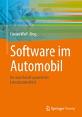 Cover: Software im Automobil - Springer Vieweg