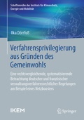 Cover: Verfahrensprivilegierung aus Gr&uuml;nden des Gemeinwohls - Springer