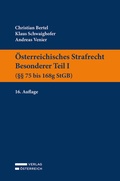 Cover: &Ouml;sterreichisches Strafrecht. Besonderer Teil I (&sect;&sect; 75 bis 168g StGB) - Verlag &Ouml;sterreich