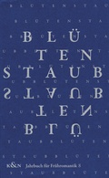 Cover: Bl&uuml;tenstaub | Jahrbuch f&uuml;r Fr&uuml;hromantik, Bd. 8 - K&ouml;nigshausen & Neumann