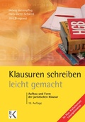 Cover: Klausuren schreiben - leicht gemacht. - Ewald von Kleist Verlag
