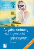 Cover: Abgabenordnung - leicht gemacht. - Ewald von Kleist Verlag