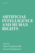 Cover: Artificial Intelligence and Human Rights - Oxford University Press