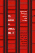 Cover: The Making of Lawyers' Careers - University of Chicago Press