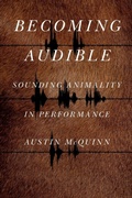 Cover: Becoming Audible - Pennsylvania State University Press