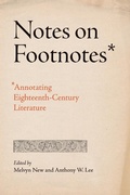 Cover: Notes on Footnotes - Pennsylvania State University Press