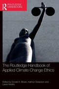 Cover: The Routledge Handbook of Applied Climate Change Ethics - Routledge