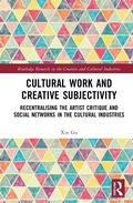 Cover: Cultural Work and Creative Subjectivity - Routledge