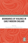 Cover: Boundaries of Violence in Early Modern England - Routledge