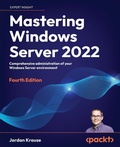 Cover: Mastering Windows Server 2022 - Packt Publishing