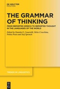 Cover: The Grammar of Thinking - De Gruyter Mouton