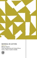 Cover: Material de Lectura. Elena Garro - UNAM, Direcci&oacute;n General de Publicaciones y Fomento Editorial