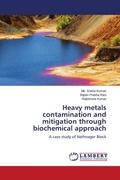 Cover: Heavy metals contamination and mitigation through biochemical approach - LAP Lambert Academic Publishing