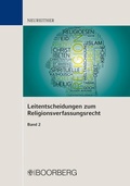 Abbildung von: Leitentscheidungen zum Religionsverfassungsrecht - Boorberg