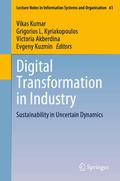 Cover: Digital Transformation in Industry - Springer