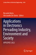 Cover: Applications in Electronics Pervading Industry, Environment and Society - Springer