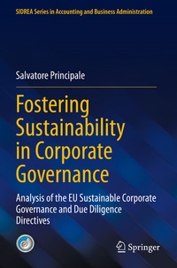 Abbildung von: Fostering Sustainability in Corporate Governance - Springer
