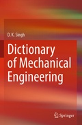 Cover: Dictionary of Mechanical Engineering - Springer