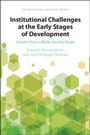Cover: Institutional Challenges at the Early Stages of Development - Cambridge University Press