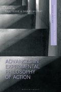 Cover: Advances in Experimental Philosophy of Action - Bloomsbury Academic