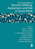 Cover: The Sage Handbook of Decision Making, Assessment and Risk in Social Work - SAGE Publications Ltd