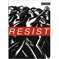 Cover: Resist Lined Travel-Size Journal - Amber Lotus