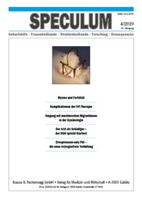 Abbildung von: Speculum - Zeitschrift für Gynäkologie und Geburtshilfe - Krause & Pachernegg