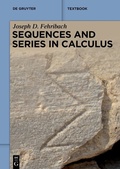 Cover: Sequences and Series in Calculus - De Gruyter