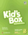 Cover: Kid's Box New Generation Level 5 Teacher's Book with Digital Pack English for Spanish Speakers - Cambridge University Press & Assessment