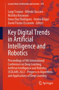 Enlarge image Cover: Key Digital Trends in Artificial Intelligence and Robotics - Springer
